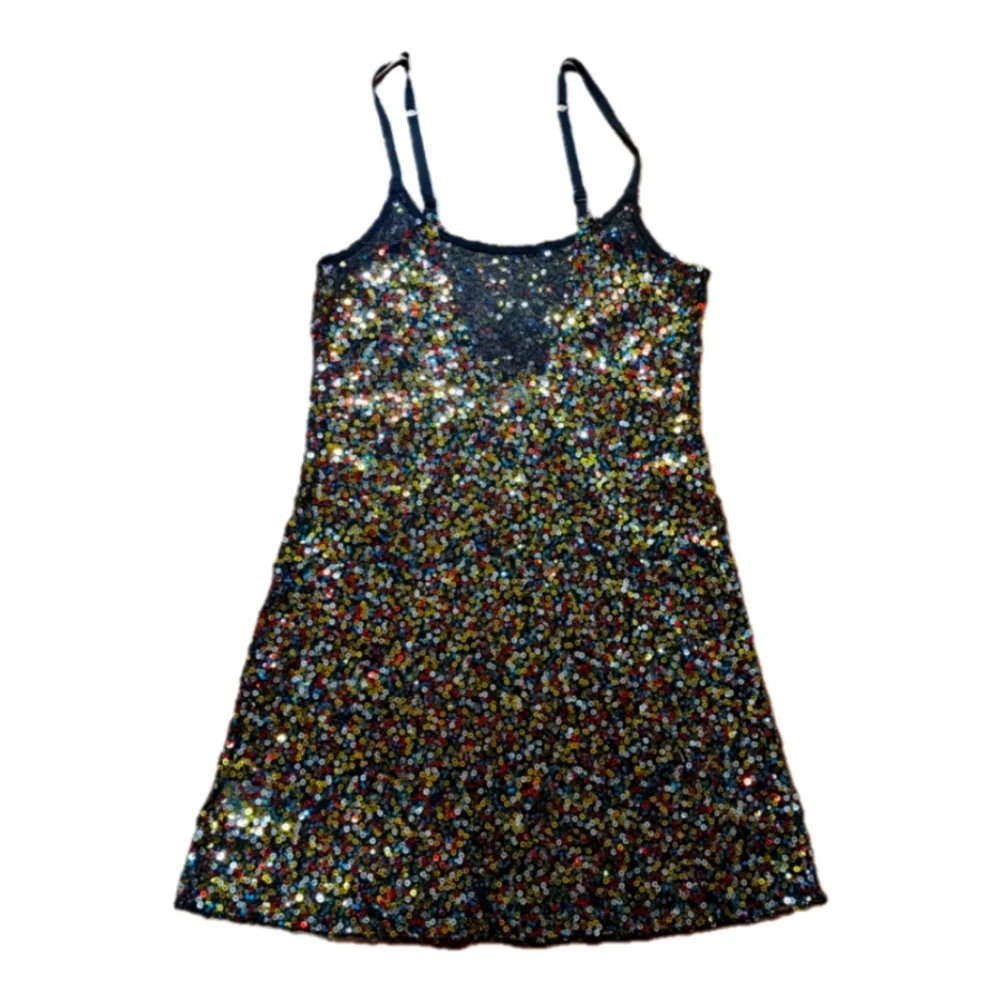 Free People Sequin Slip Dress